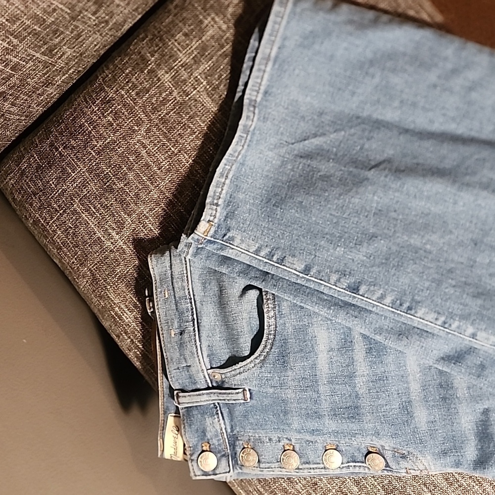 Madewell The Perfect Vintage Wide-Leg Jeans, 5 Button Fly, Size 30 - Picture 2 of 5